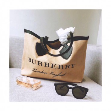 [버버리]Burberry 2020 Women'sTote Shopper Bag,51cm - 버버리 2020 여성용 토트 쇼퍼백,51cm,BURB0525,카키