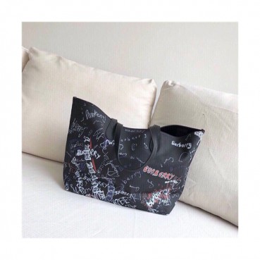 [버버리]Burberry 2020 Women's Tote Shopper Bag,54cm - 버버리 2020 여성용 토트 쇼퍼백,54cm,BURB0520,블랙