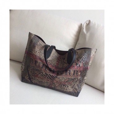 [버버리]Burberry 2020 Women's Tote Shopper Bag,54cm - 버버리 2020 여성용 토트 쇼퍼백,54cm,BURB0518,카키