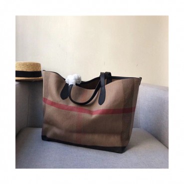 [버버리]Burberry 2020 Women's Tote Shopper Bag,54cm - 버버리 2020 여성용 토트 쇼퍼백,54cm,BURB0517,카키