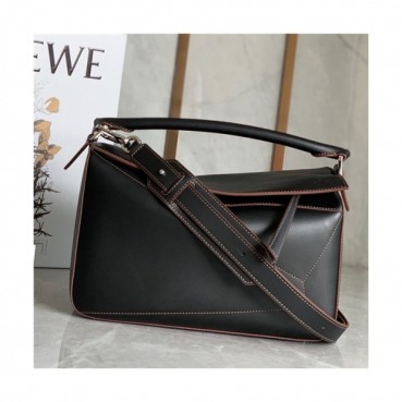 [로에베] Loevve 2020 Women's Puzzle Tote Shoulder Bag , 30cm - 로에베 2020 여서용 퍼즐 토트 숄더백, 30cm, LOEB0468, 블랙