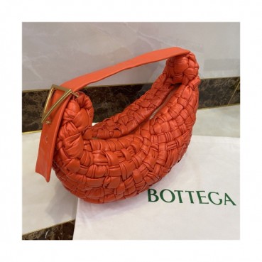 [보테가 베네타] Bottega Veneta 2020 Women's Leather Hobo Tote Bag,31cm - 보테가 베네타 2020 여성용 호보 토트백,31cm,BVB0604,레드