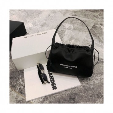 Alexander Wang 2020 Nylon Tote Bag,22cm - 알렉산더왕 2020 여성용 나일론 토트백, AWB0077, 22cm, 블랙