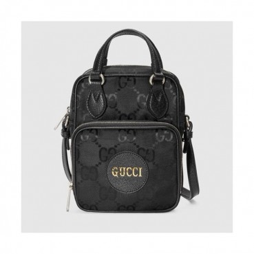 Gucci 2020 Canvas Tote Shoulder Bag,22CM - 구찌 2020 캔버스 토트 숄더백 602577,GUB1218,22cm,블랙