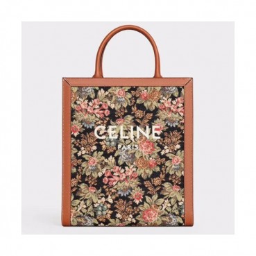 Celine 2020 Vertical Cabas Canvas Tote Shopper Bag,32CM - 셀린느 2020 버티컬 카바스 캔버스 토트 쇼퍼백 ,192082