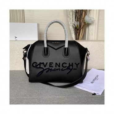 Givenchy 2020 Leather Tote Shoulder Bag,33CM - 지방시 2020 레더 토트 숄더백,GVB0348,33CM,블랙