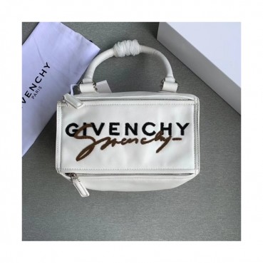 Givenchy 2020 Leather Tote Shoulder Bag,27CM - 지방시 2020 레더 토트 숄더백,GVB0345,27CM,화이트