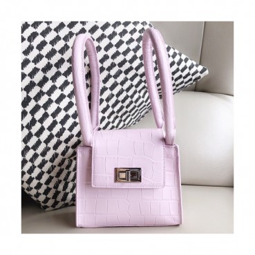 By Far 2020 Leather Tote Bag,17cm - 바이 파 2020 레더 토트백 BYFB0082,17cm,핑크