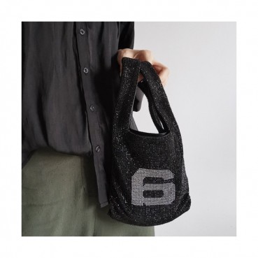 Alexander Wang 2020 Cubic Mini Tote Shopper Bag,31cm - 알렉산더왕 2020 큐빅 미니 토트 쇼퍼백 AWB0072,31cm,블랙