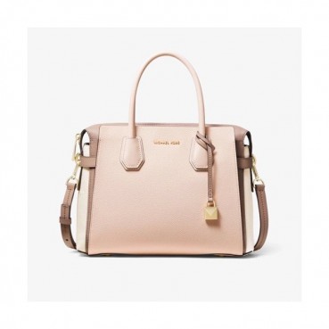 Michael Kors 2020 Leather Tote Shoulder Bag,27cm - 마이클 코어스 2020 레더 토트 숄더백,MKB0345,27cm,연핑크