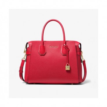 Michael Kors 2020 Leather Tote Shoulder Bag,27cm - 마이클 코어스 2020 레더 토트 숄더백,MKB0343,27cm,레드