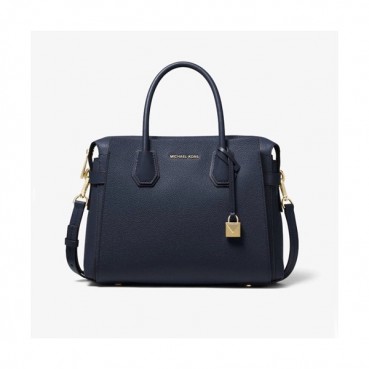 Michael Kors 2020 Leather Tote Shoulder Bag,27cm - 마이클 코어스 2020 레더 토트 숄더백,MKB0342,27cm,네이비