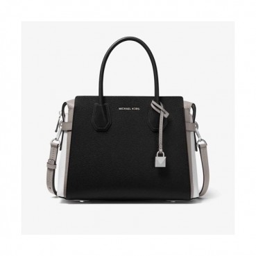 Michael Kors 2020 Leather Tote Shoulder Bag,27cm - 마이클 코어스 2020 레더 토트 숄더백,MKB0340,27cm,블랙