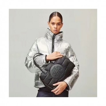 Tory Burch 2020 Nylon Tote Bag,34cm - 토리버치 2020 나일론 토트백 TBB0268,34cm,블랙