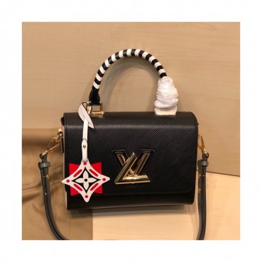 Louis Vuitton 2020 Twist Tote Shouder Bag,23cm - 루이비통 2020 트위스트 토트 숄더백 ,M50282,LOUB2248,23cm,블랙
