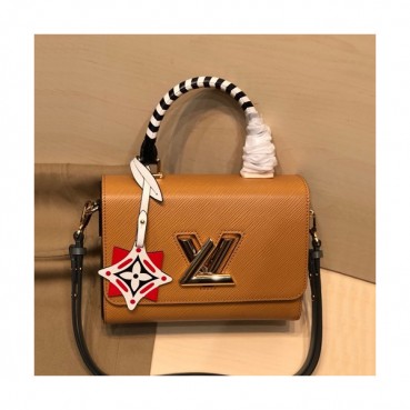 Louis Vuitton 2020 Twist Tote Shouder Bag,23cm - 루이비통 2020 트위스트 토트 숄더백 ,M50282,LOUB2246,23cm,머스터드