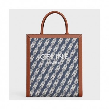 Celine 2020 Vertical Cabas Canvas Tote Shopper Bag,32CM - 셀린느 2020 버티컬 카바스 캔버스 토트 쇼퍼백 ,191542