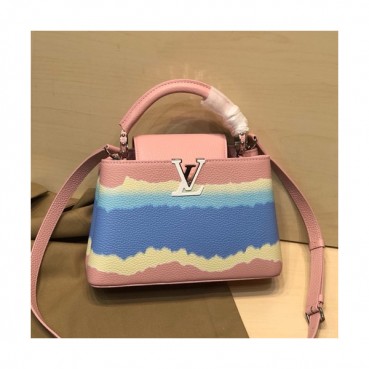 Louis Vuitton 2020 Capucines Tote Shoulder Bag,27/31cm - 루이비통 2020 카푸신 토트 숄더백  M48865,LOUB2219 ,27/31cm,핑크