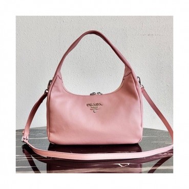 Prada 2020 Leather Hobo Tote Shoulder Bag,26CM - 프라다 2020 레더 호보 토트 숄더백,1BC132