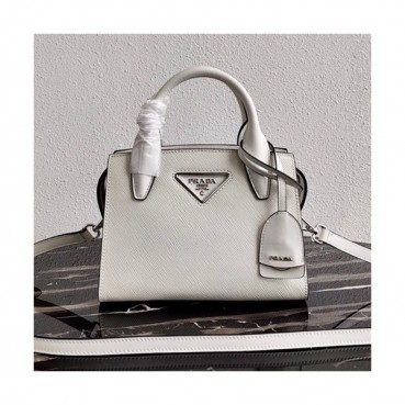 Prada 2020 Leather Tote Shoulder Bag,22CM - 프라다 2020 레더 토트 숄더백,1BA269