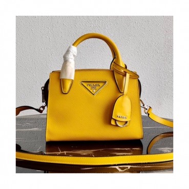 Prada 2020 Leather Tote Shoulder Bag,22CM - 프라다 2020 레더 토트 숄더백,1BA269