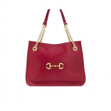 Gucci 2020 1955 Horsebit Ladies Tote Shoulder Shopper Bag ,35CM - 구찌 2020 1955 홀스빗 여성용 토트 숄더 쇼퍼백 621144,GUB1174,35cm,레드