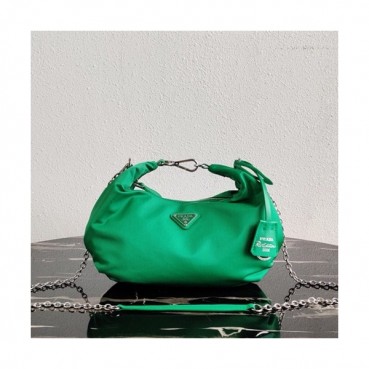 Prada 2020 Nylon Hobo Tote Shoulder Bag,27CM - 프라다 2020 나일론 호보 토트 숄더백,1BH172