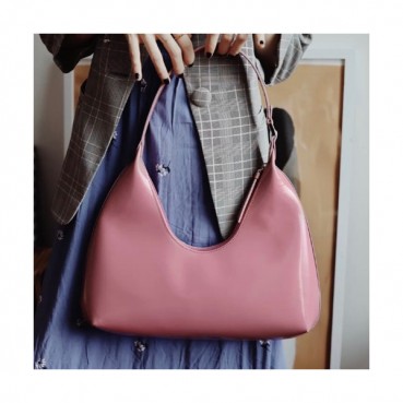 By Far 2020 Leather Tote Shoulder Bag,24cm - 바이 파 2020 레더 토트 숄더백 BYFB0061,24cm,핑크
