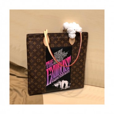 Louis Vuitton 2020 Monogram Tote Shoulder Bag,38cm - 루이비통 2020 모노그램 토트 숄더백 M50136,LOUB2198,38cm,브라운