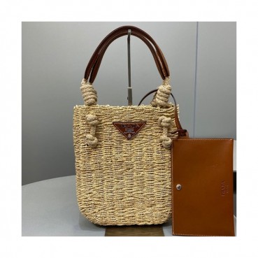 Prada 2020 Ladies Tote Bag,24CM - 프라다 2020 여성용 토트백,PRAB0123,24cm,베이지