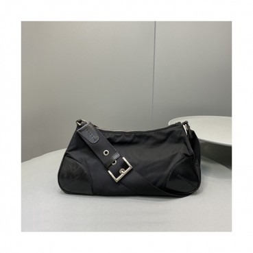 Prada 2020 Nylon Tote Shoulder Bag,33CM - 프라다 2020 나일론 토트 숄더백,PRAB0122,33cm,블랙