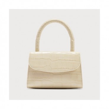 By Far 2019 Leather Tote Shoulder Bag,17cm - 바이 파 2019 레더 토트 숄더백 BYFB0057,17cm,연베이지