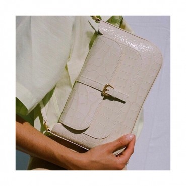 By Far 2020 Leather Tote Shoulder Bag,26cm - 바이 파 2020 레더 토트 숄더백 BYFB0044,26cm,연베이지