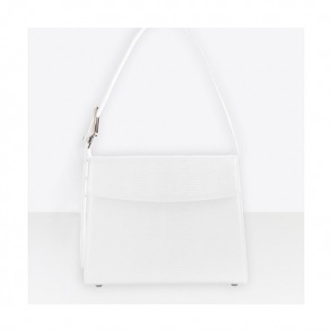 Balenciaga 2020 Ghost Leather Tote Shoulder Bag,26CM - 발렌시아가 2020 고스트 레더 토트 숄더백,BGB0607,26CM,화이트