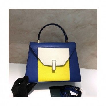 Valextra 2020 Epsom Leather Tote Shoulder Bag,26CM - 발렉스트라 2020 엡송 레더 토트 숄더백,VALB0125,26CM,블루