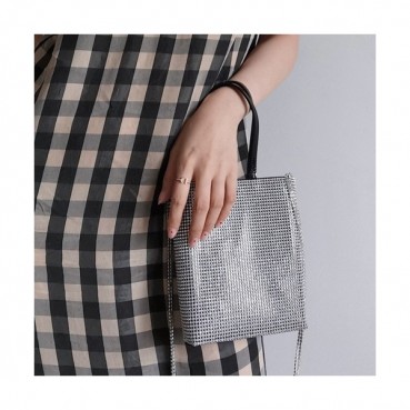 Alexander Wang 2020 Cubic Tote Shoulder Shopper Bag,18cm - 알렉산더왕 2020 큐빅 토트 숄더 쇼퍼백 AWB0057,18cm,화이트