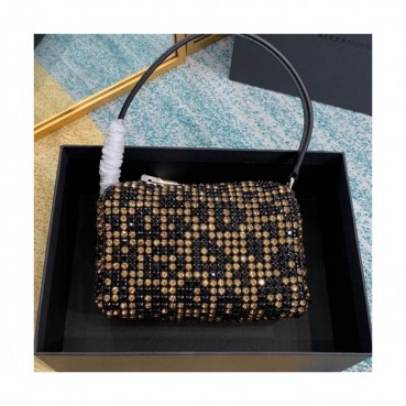 Alexander Wang 2020 Cubic Tote Shoulder Bag,17cm - 알렉산더왕 2020 큐빅 토트 숄더백 AWB0054,17cm,브라운