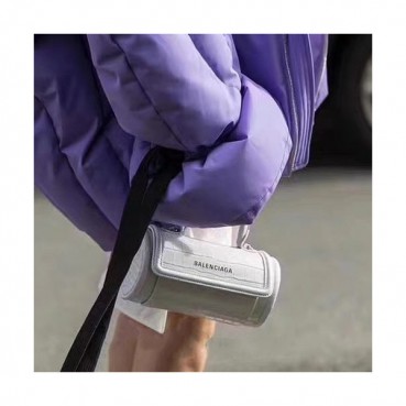 Balenciaga 2020 Leather Tote Shoulder Bag,22CM - 발렌시아가 2020 레더 토트 숄더백,BGB0595,22CM,화이트