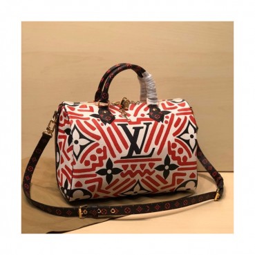 Louis Vuitton 2020 Speedy Tote Shoulder Bag,30cm - 루이비통 2020 스피디 토트 숄더백 M45146,LOUB2160,30cm,레드