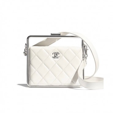 Chanel 2020 Leather Tote Shoulder Bag,19.5CM - 샤넬 2020 레더 토트 숄더백,CHAB1521,19.5CM,화이트