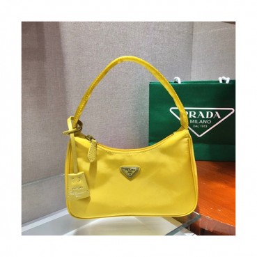 Prada 2020 Nylon Hobo Tote Shoulder Bag,23CM - 프라다 2020 나일론 호보 토트 숄더백,1NE515