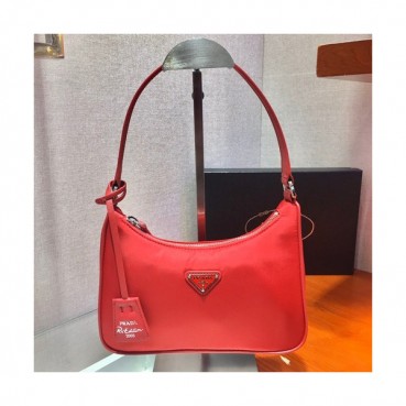 Prada 2020 Nylon Hobo Tote Shoulder Bag,22CM - 프라다 2020 나일론 호보 토트 숄더백,1NE204
