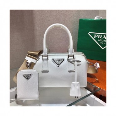 Prada 2020 Leather Tote Shoulder Bag,20CM - 프라다 2020 레더 토트 숄더백,1BA846