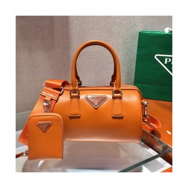 Prada 2020 Leather Tote Shoulder Bag,20CM - 프라다 2020 레더 토트 숄더백,1BA846