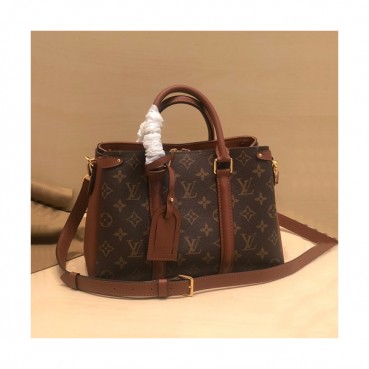 Louis Vuitton 2020 Monogram Soufflot Tote Shoulder Bag,29/35cm - 루이비통 2020 모노그램 수플로 토트 숄더백 M44816,LOUB2137,29/35cm,브라운