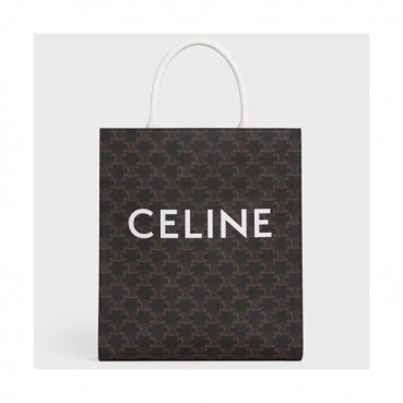 Celine 2020 Vertical Cabas Canvas Tote Shopper Bag,32CM - 셀린느 2020 버티컬 카바스 캔버스 토트 쇼퍼백 ,191542