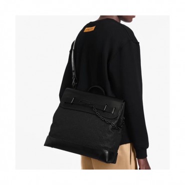 Louis Vuitton 2020 Steamer Tote Shoulder Bag,39cm - 루이비통 2020 스티머 토트 숄더백 M44473,LOUB2053,39cm,블랙