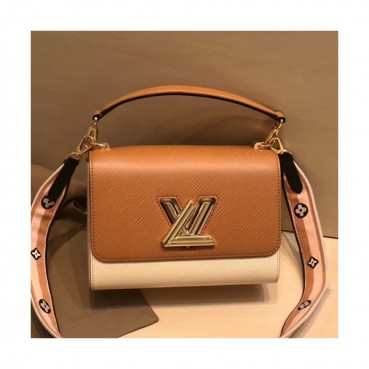 Louis Vuitton 2020 Twist Tote Shouder Bag,23cm - 루이비통 2020 트위스트 토트 숄더백 ,M50282,LOUB2006,23cm,브라운베이지