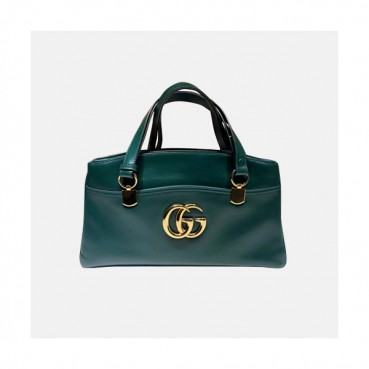 Gucci 2020 Arli Leather Tote Bag,37CM - 구찌 2020 알리 레더 토트백 550130,GUB1062,37CM,그린