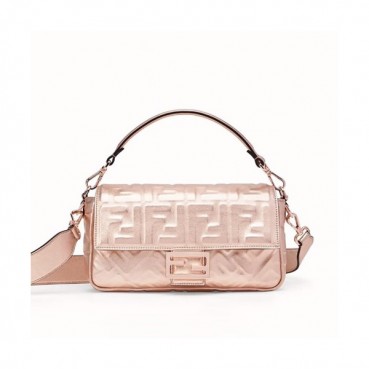 Fendi 2020 Baguette Tote Shoulder Bag, 26cm - 펜디 2020 바게트 토트 숄더백,FENB0512,26cm,로즈골드